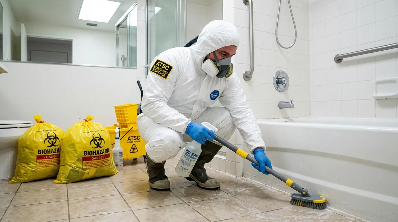 Decontamination equipment deployed for Blood Cleanup in West Hempstead